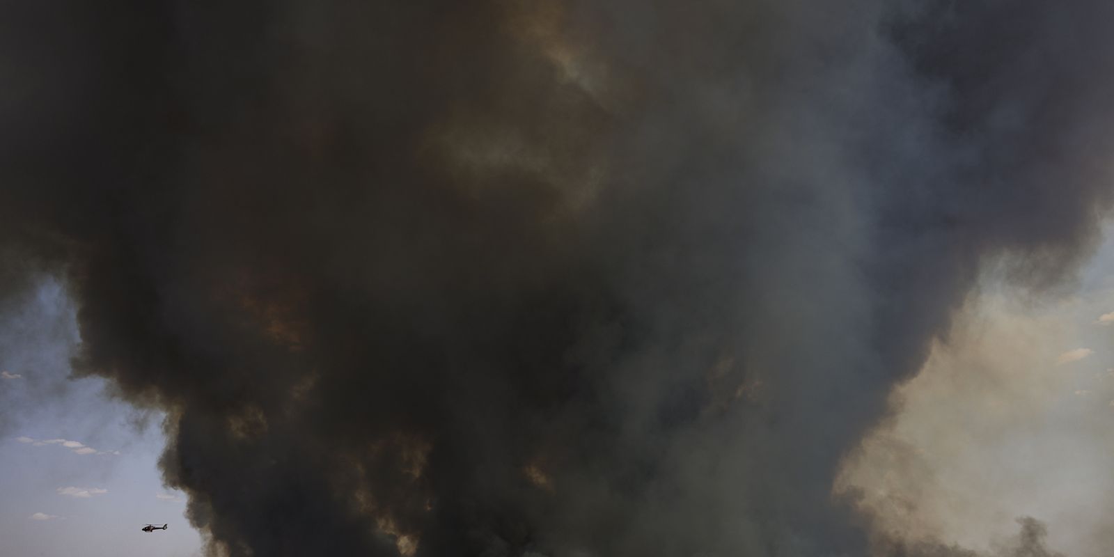 Incêndio atinge Parque Nacional de Brasilia