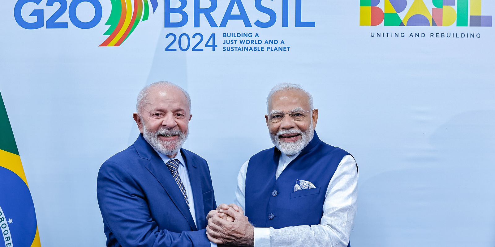 G20: Lula se reúne com o primeiro-ministro Modi, da Índia