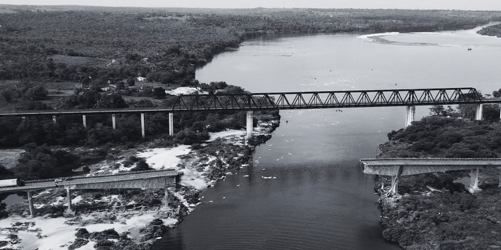 PF vai investigar queda de ponte na divisa do MA e TO