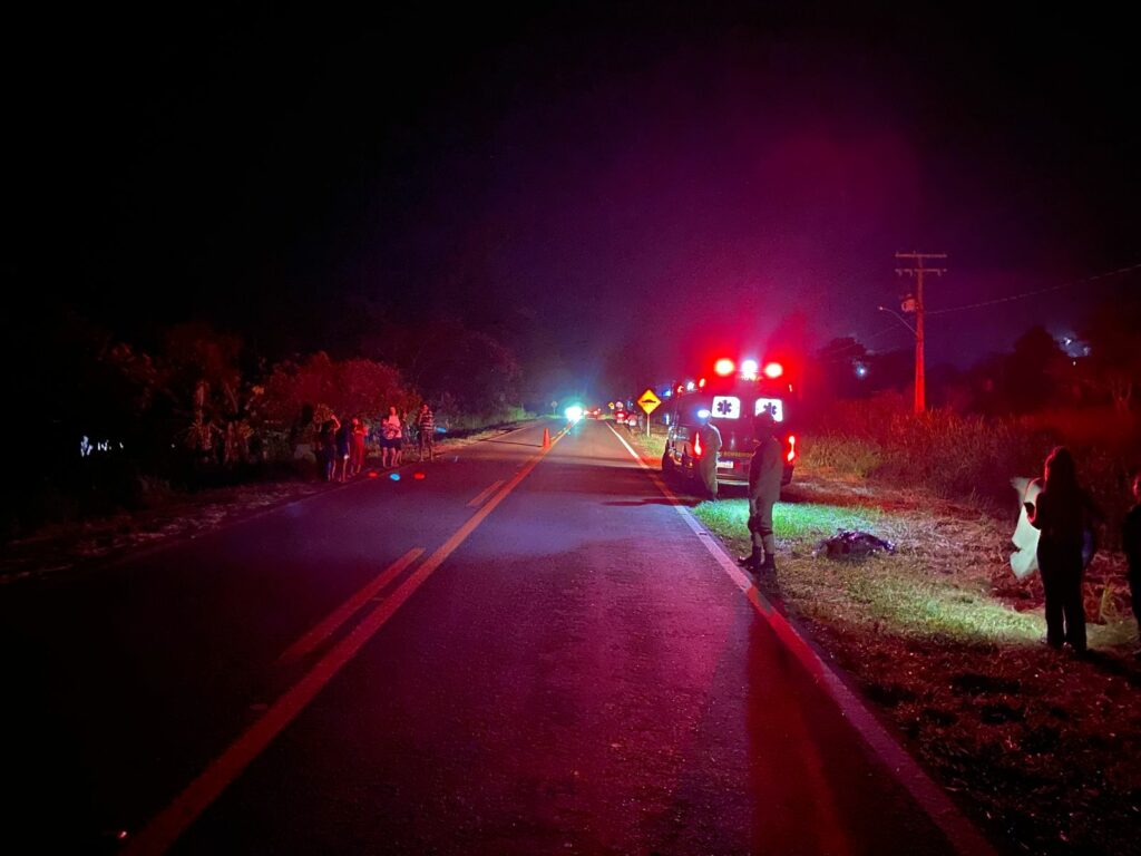 Idoso morre atropelado em rodovia de MS