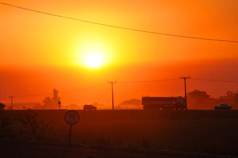 Veranico traz onda de calor, e temperatura pode ficar acima de 35°C em MS