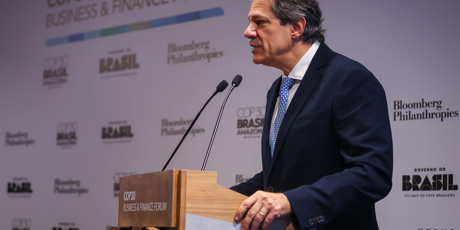 Haddad diz esperar US$ 10 bi para fundo de proteção às florestas